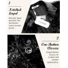 imageCOOFANDY Mens Velvet Blazer Notched Lapel Velour Suit Jacket One Button Tuxedo Jackets for Wedding Prom Party DinnerBlack Retro Floral