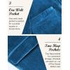 imageCOOFANDY Mens Velvet Blazer Notched Lapel Velour Suit Jacket One Button Tuxedo Jackets for Wedding Prom Party DinnerLake Blue