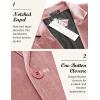 imageCOOFANDY Mens Velvet Blazer Notched Lapel Velour Suit Jacket One Button Tuxedo Jackets for Wedding Prom Party DinnerPink
