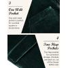 imageCOOFANDY Mens Velvet Blazer Notched Lapel Velour Suit Jacket One Button Tuxedo Jackets for Wedding Prom Party DinnerTeal Green
