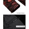 imageCOOFANDY Mens Velvet Tuxedo Floral Blazer Jacket One Button Shawl Lapel Suit Jacket for Dinner Prom Party WeddingWine Red