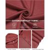 imageCOOFANDY Mens Workout Hooded Tank Tops Sleeveless Gym Hoodies Cotton Muscle Cut Off Shirt Bodybuilding Henley ShirtsWine Red