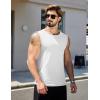 imageCOOFANDY Mens Workout Tank Tops 12 Pack Dry Fit Sleeveless Muscle Gym Shirts Stretch Bodybuilding TeeBlackwhite