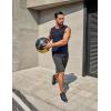 imageCOOFANDY Mens Workout Tank Tops 12 Pack Dry Fit Sleeveless Muscle Gym Shirts Stretch Bodybuilding TeeNavy