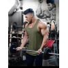 imageCOOFANDY Mens Workout Tank Tops 2 Pack Gym Muscle Sleeveless Shirt Casual Stringer Athletic Tee Shirts SummerBlackarmy Green