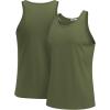 imageCOOFANDY Mens Workout Tank Tops 2 Pack Y Back Sleeveless Shirts Gym Muscle T Shirt Bodybuidling Athletic Stringer TeeBlackArmy Green