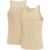 imageCOOFANDY Mens Workout Tank Tops 2 Pack Y Back Sleeveless Shirts Gym Muscle T Shirt Bodybuidling Athletic Stringer TeeKhakiBlack