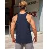 imageCOOFANDY Mens Workout Tank Tops 2 Pack Y Back Sleeveless Shirts Gym Muscle T Shirt Bodybuidling Athletic Stringer TeeNavy BlueArmy Green