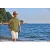 imageCOOFANDY Sleeveless Beach Shirts for Men Summer Tank Shirts Casual Henley Tank TopArmy Green