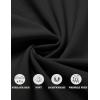imageCOOFANDY Sleeveless Beach Shirts for Men Summer Tank Shirts Casual Henley Tank TopBlack