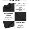 imageCOOFANDY Sleeveless Beach Shirts for Men Summer Tank Shirts Casual Henley Tank TopBlack