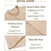 imageCOOFANDY Sleeveless Beach Shirts for Men Summer Tank Shirts Casual Henley Tank TopLight Brown