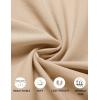 imageCOOFANDY Sleeveless Beach Shirts for Men Summer Tank Shirts Casual Henley Tank TopLight Brown