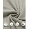 imageCOOFANDY Sleeveless Beach Shirts for Men Summer Tank Shirts Casual Henley Tank TopLight Grey