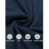 imageCOOFANDY Sleeveless Beach Shirts for Men Summer Tank Shirts Casual Henley Tank TopNavy Blue