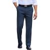 imageCOOFANDY Mens Classic Fit Dress Pants Flat Front Straight Casual Pant Expandable Waist Suit PantBlue