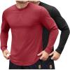 Two Pack- Black + Wine Red
