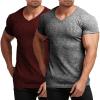 Wine Red/Dark Grey-2 Pack