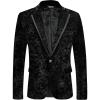 Black Retro Floral
