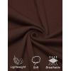 imageCOOFANDY Long Sleeve Polo Shirts for Men Knit Polo Sweater Lightweight Ribbed Pullover SweaterBrown