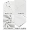 imageCOOFANDY Men Casual Blazer Sport Coats Slim Fit Lightweight Business Two Button Suit JacketsWhite
