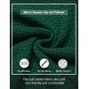imageCOOFANDY Men Dress Crewneck Sweater Pullover Knit Long Sleeve Casual Slim Fit SweaterGreen