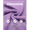 imageCOOFANDY Men Dress Crewneck Sweater Pullover Knit Long Sleeve Casual Slim Fit SweaterPurple