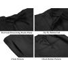 imageCOOFANDY Mens 2 Piece Linen Suits Set Regular Fit Casual Lightweight Blazer Jacket and PantsBlack