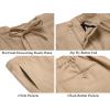 imageCOOFANDY Mens 2 Piece Linen Suits Set Regular Fit Casual Lightweight Blazer Jacket and PantsKhaki