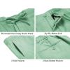 imageCOOFANDY Mens 2 Piece Linen Suits Set Regular Fit Casual Lightweight Blazer Jacket and PantsLight Green