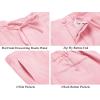 imageCOOFANDY Mens 2 Piece Linen Suits Set Regular Fit Casual Lightweight Blazer Jacket and PantsPink