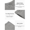imageCOOFANDY Mens 2 Piece Outfit Vintage Short Sleeve Button Down Knit Polo Shirts Casual Beach Shorts SetsGrey