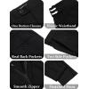 imageCOOFANDY Mens 2 Piece Suit Slim Fit Shawl Lapel One Button Formal Tuxedo Jacket Pants Set for Wedding Prom BusinessBlack