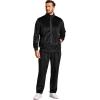 imageCOOFANDY Mens 2 Piece Velour Tracksuit Full Zip Jackets Pants Velvet Jogging Suits Sweatsuit SetBlack