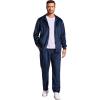 imageCOOFANDY Mens 2 Piece Velour Tracksuit Full Zip Jackets Pants Velvet Jogging Suits Sweatsuit SetNavy