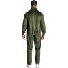 imageCOOFANDY Mens 2 Piece Velour Tracksuit Full Zip Jackets Pants Velvet Jogging Suits Sweatsuit SetOlive Green