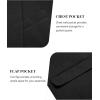 imageCOOFANDY Mens Blazer Jacket One Button Casual Suit Jackets Stretch Knit Sport CoatBlack