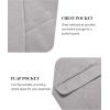 imageCOOFANDY Mens Blazer Jacket One Button Casual Suit Jackets Stretch Knit Sport CoatLight Gray