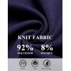 imageCOOFANDY Mens Blazer Jacket One Button Casual Suit Jackets Stretch Knit Sport CoatNavy Blue