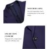 imageCOOFANDY Mens Blazer Jacket One Button Casual Suit Jackets Stretch Knit Sport CoatNavy Blue
