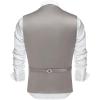imageCOOFANDY Mens Business Suit Vest Casual Dress Vest Slim Fit Formal WaistcoatGrey