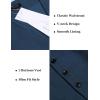 imageCOOFANDY Mens Business Suit Vest Slim Fit Dress Vest Wedding WaistcoatBlue