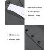 imageCOOFANDY Mens Business Suit Vest Slim Fit Dress Vest Wedding WaistcoatDark Gray