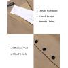 imageCOOFANDY Mens Business Suit Vest Slim Fit Dress Vest Wedding WaistcoatKhaki