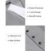 imageCOOFANDY Mens Business Suit Vest Slim Fit Dress Vest Wedding WaistcoatLight Grey