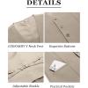 imageCOOFANDY Mens Business Suit Vests Slim Fit Formal Dress Waistcoat Groomsman Vest For WeddingBeige