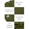 imageCOOFANDY Mens Cardigan Sweater Long Sleeve Casual V Neck Lightweight Button Down Knitted Sweater with Pockets Fall ClothesArmy Green