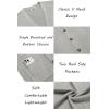 imageCOOFANDY Mens Cardigan Sweater Long Sleeve Casual V Neck Lightweight Button Down Knitted Sweater with Pockets Fall ClothesLight Grey