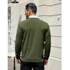 imageCOOFANDY Mens Cardigan Sweaters Long Sleeve V Neck Cardigans Lightweight Knitted Button Down Sweaters with PocketsArmy Green