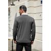 imageCOOFANDY Mens Cardigan Sweaters Long Sleeve V Neck Cardigans Lightweight Knitted Button Down Sweaters with PocketsGray